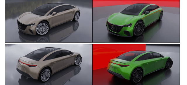 Mercedes EQA und AMG EQA 45 von morgen: Werden vollelektrische A-Klasse und  AMG EQA 45 so aussehen?