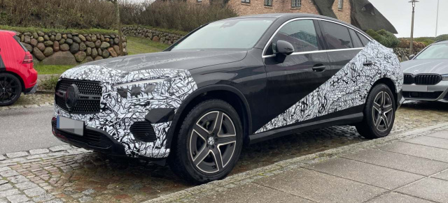 Mercedes Erlkönig erwischt: Aktuelle Bilder vom Mercedes GLC Coupé C254