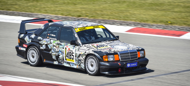 27. Mai 2016: Mercedes-AMG DTM-Fahrer Daniel Juncadella startet im EVO II : Mercedes-Benz Classic bei den ADAC 24h Classic auf dem Nürburgring