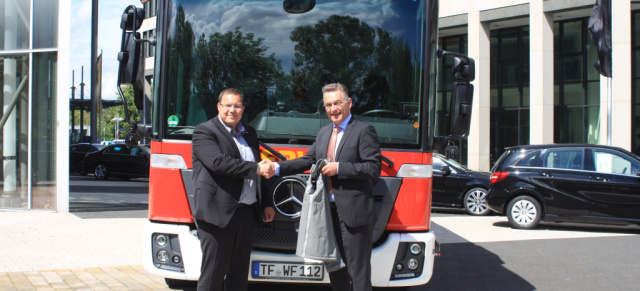 Mercedes-Benz Sonderfahrzeuge: Mercedes-Benz unterstützt Feuerwehr-Olympiade 