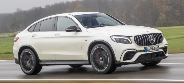 Fahrbericht: Mercedes-AMG GLC 63 S 4MATIC+ Coupé: Brachialer Schwabe: Midsize-SUV mit V8-Power und 510 PS