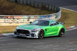 Mercedes-AMG Erlkönig erwischt: Mysteriöser Star Spy Shot: AMG GT R Facelift oder Black Series? 