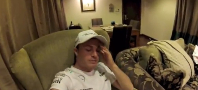 Rosbergs Videoblog: "Enttäuschung in Malaysia": Nico Rosberg äußert sich in seiner Videobotschaft entäuscht über den Rennverlauf in Sepang