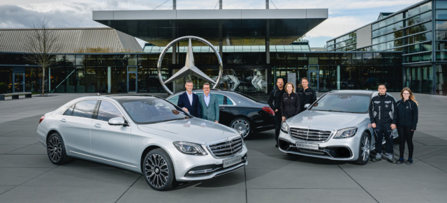 Produktionsjubiläum für die Mercedes-Benz S-Klasse: Eine halbe Million Mercedes-Benz Luxuslimousinen „made in Sindelfingen“