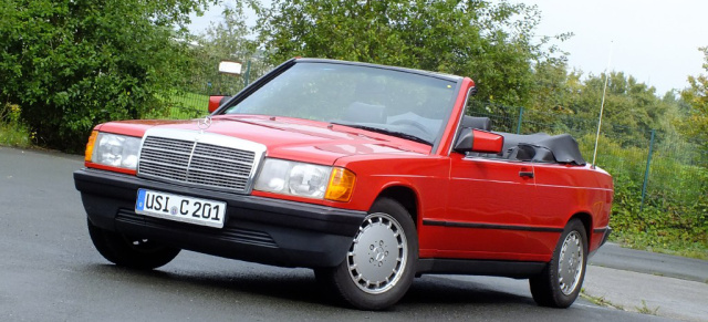 Offener Stern der Achtziger: 1989 AKH 190 C Cabriolet: Fahrzeugbau AKH & Caro bauten Baby-Benz um