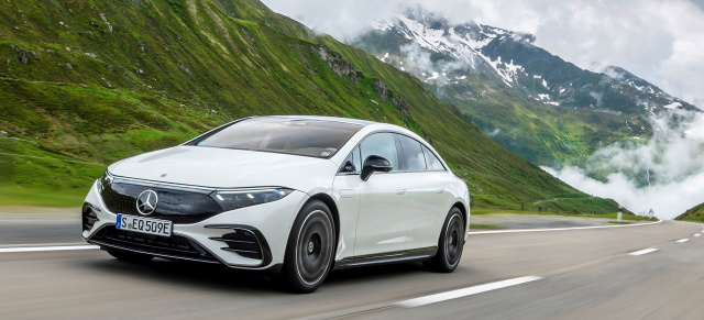 Mercedes EQS: jetzt auch im Abo erhältlich: Vollelektrische S-Klasse ab 2.699 € im Monat leihen