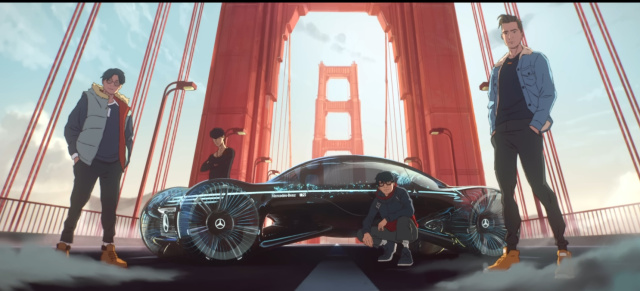 Mercedes präsentiert erstes rein virtuelles Showcar: Sternenfantasie für die League of Legends Worlds 2022