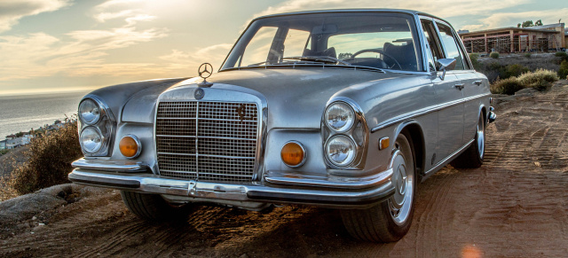 Verfallenes Wrack oder brutaler Sleeper?: Corvette-Power inside: Mercedes-Benz 300 SEL 6.2 (W109) von ICON 4x4