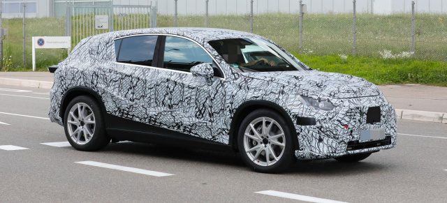 Mercedes Erlkönig  Premiere: Erste Bilder vom neuen Mercedes-Benz EQC SUV