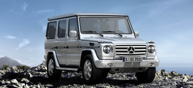 Reiner Geländefahrspaß mit der G-Klasse: Mercedes erweiterte seine 4 x 4 Klassiker-Reihe um den G350 BlueTec