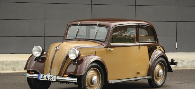 Der Käfer von Mercedes: Rechtslenker, Heckmotor, aber ein Stern! 1934er Mercedes-Benz 130 H (W23) 