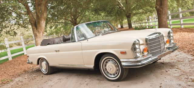 Frühlingserwachen: 1971 Mercedes-Benz 280SE 3.5 Cabriolet : Einer der letzten handgefertigten Mercedes-Benz