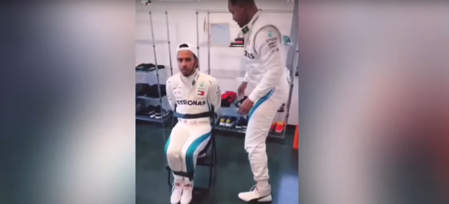 MIB vs MIB: Fesselndes Video: Will Smith (Men in Black) kidnappt Lewis Hamilton (Men in Benz)
