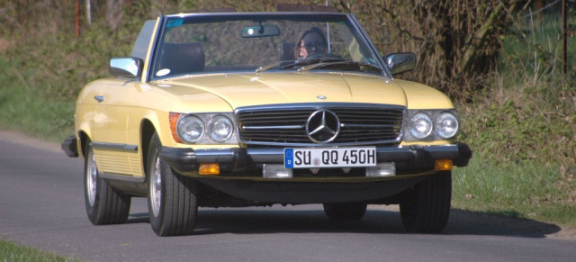 Mercedes-FanWorld Leserauto: ein Kult-SL aus dem TV!: ESSEN MOTOR SHOW 2012: Der original Mercedes SL aus der Serie Hart aber herzlich kommt zur Mercedes-FanWorld  