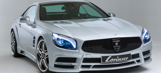  Lorinser Tuningprogramm für den Mercedes Benz SL 500 : Lorinser präsentiert indivudelles Zubehör für den Oberklasse Roadster von Mercedes-Benz 