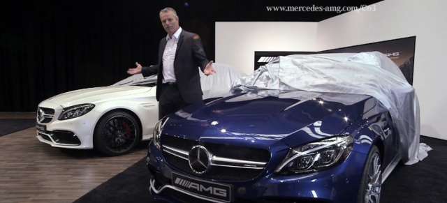 Video: Mercedes-AMG C63 S präsentiert von TV-Moderator Jan Stecker: Vorstellung des neuen Mercedes-AMG C 63 S im Film