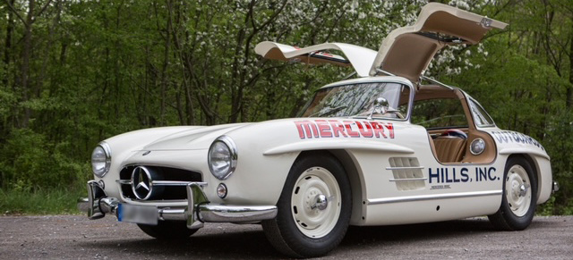 Nascar-Renner mit Stern: Mercedes-Benz 300 SL des Kiekhaefer Mercury Outboards Racing Teams