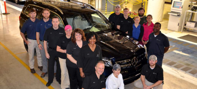 Mercedes-Benz GLS: Produktionstart des neuen Mercedes SUV: Anlauf im US-Werk Tuscaloosa: Mercedes-Benz Werk Tuscaloosa startet die Produktion des neuen GLS