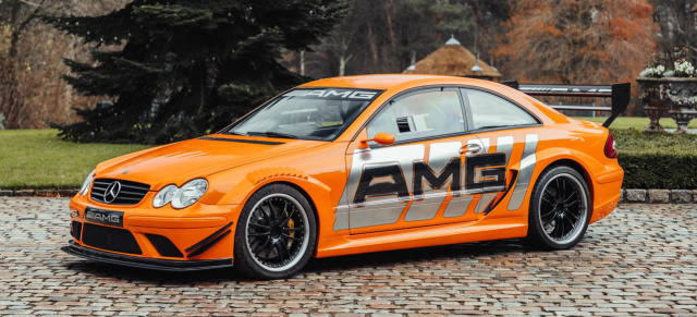 Rarität mit Stern: Sterne unterm Hammer: 2005er Mercedes-Benz CLK DTM AMG 6.2-Liter V8 P900 Prototyp