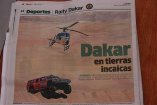 Dakar Rallye 2012: 12.Etappe:  Arequipa - Nasca : Ellen Lohr berichtet in Mercedes-Fans.de von der Rallye Dakar  