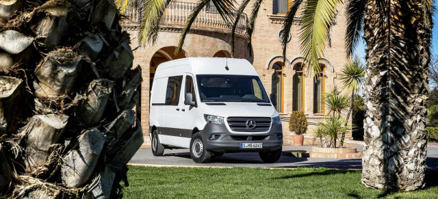 Mercedes-Benz auf der CMT 2019: Caravan-Messe im Zeichen des neuen Sprinter 