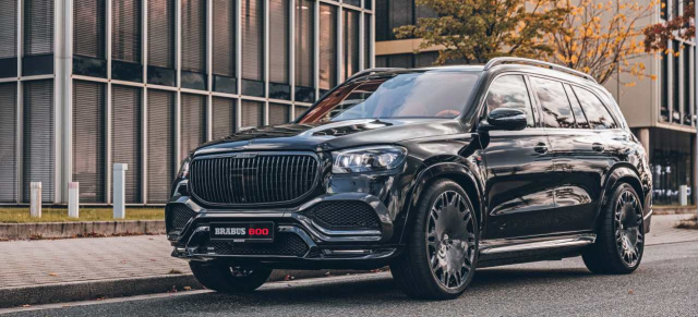 Edel-Extrawurst: BRABUS pimpt Mercedes-Maybach GLS 600: Big und chic und kraftvoll