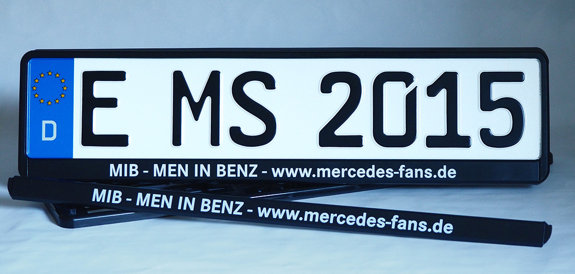 Mercedes Benz Kennzeichenhalter Das Beste Oder Nichts Weihnachtsgeschenke für Mercedes-Fans: Ein Must-Have: Der Men-In-Benz