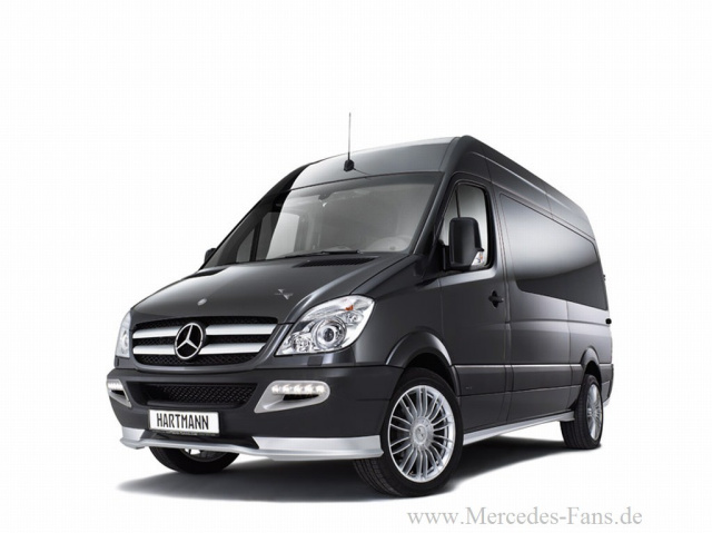 Mercedes Tuning: Zubehör für den Sprinter: HARTMANN TUNING stellt