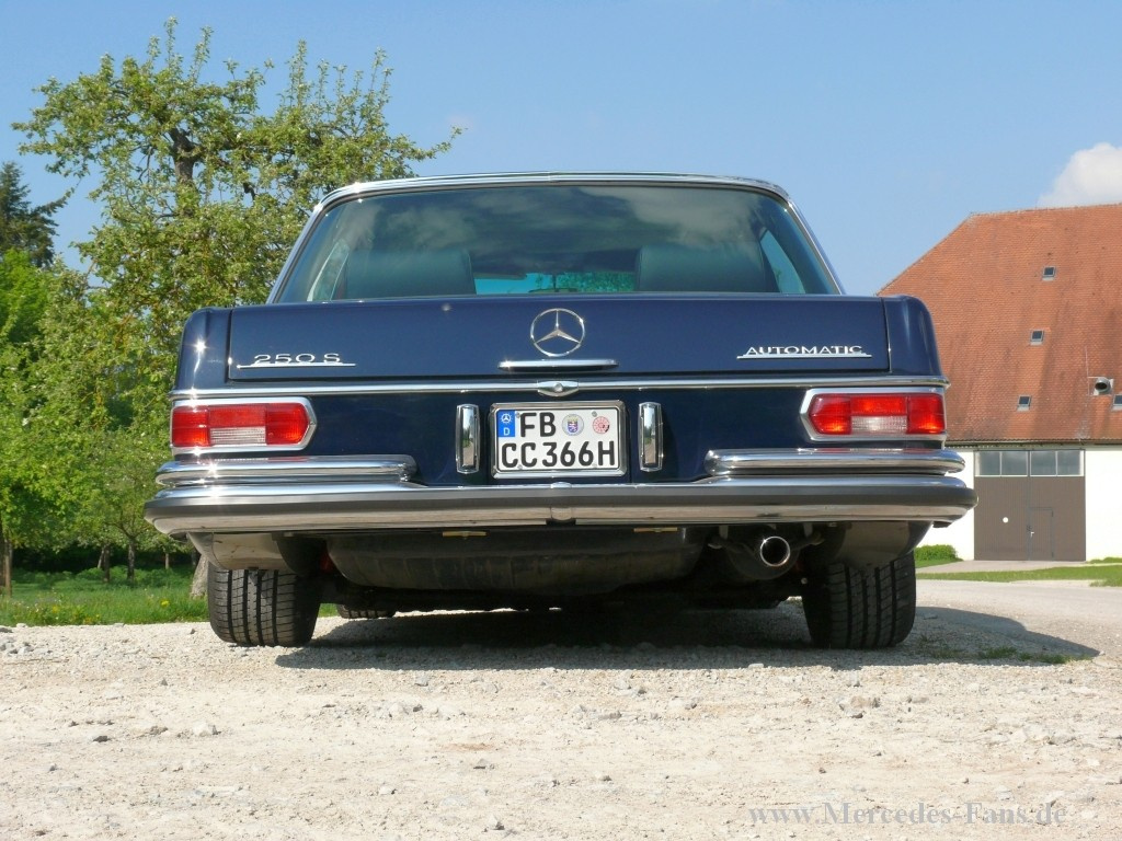 1967 Mercedes Benz 250 S: Air-Ride am Erbstück? : Mercedes-Oldtimer vom