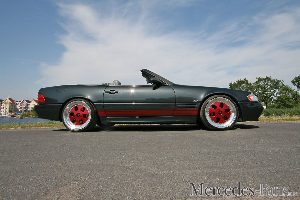 Rstaunlich Mercedes SL R129 als echtes Einzelstück Peter Schürmann