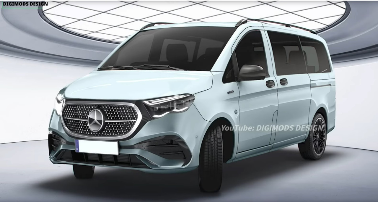  Mercedes Van von morgen: Sieht so der Mercedes Vito Tourer 2026 aus Motiv 