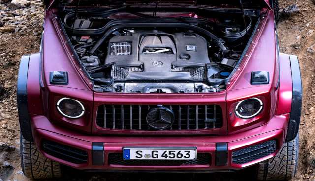 Mercedes G W463 Motorhaubendämmung