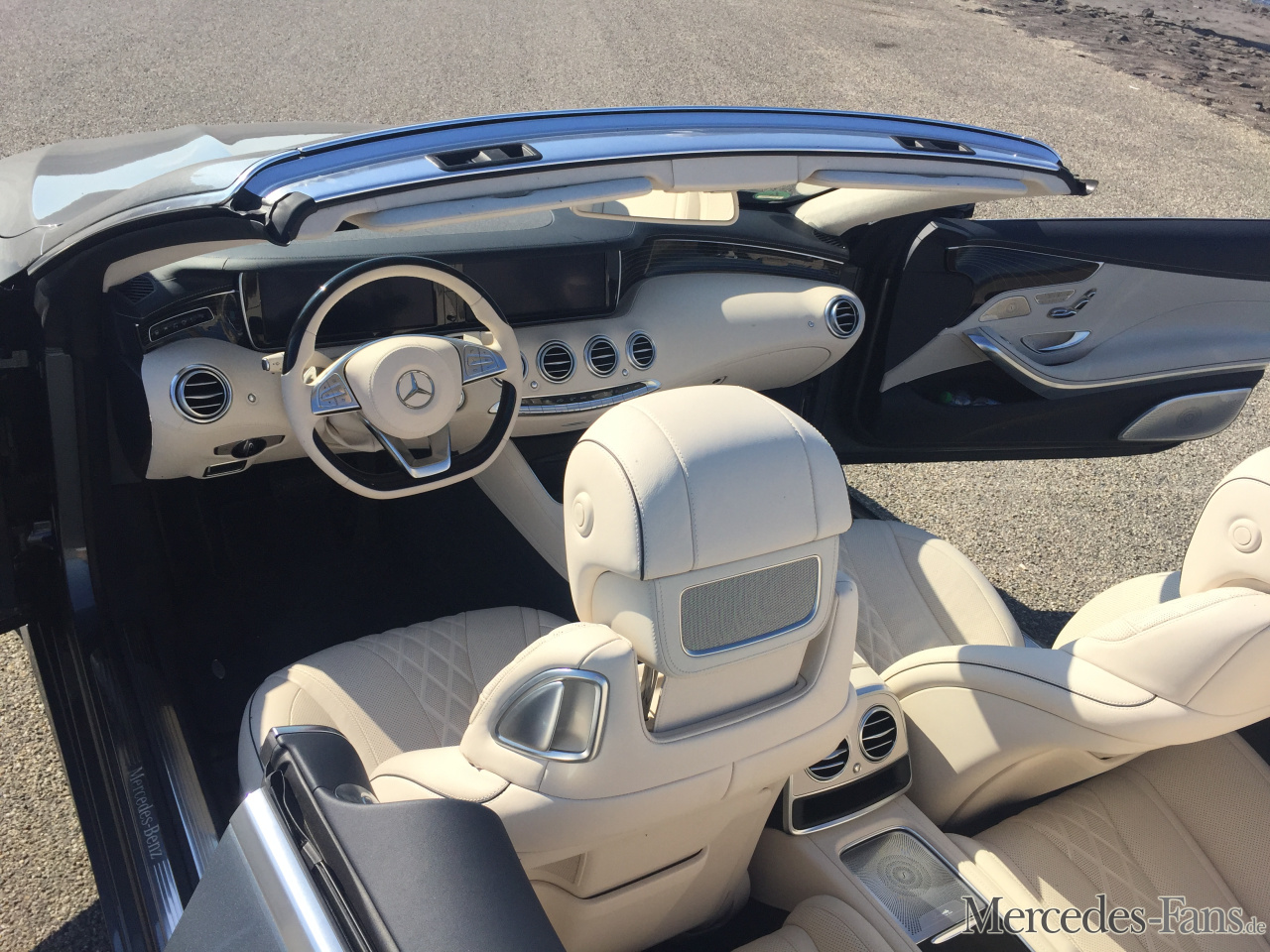 Mooie Auto wir cruisen mit dem S500 Cabrio die holländische Küste entlang (E)S ist einfach