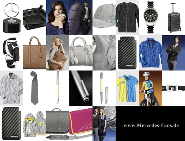 Groß in Mode: Mercedes Benz Collection 2014: Accessoires mit dem
