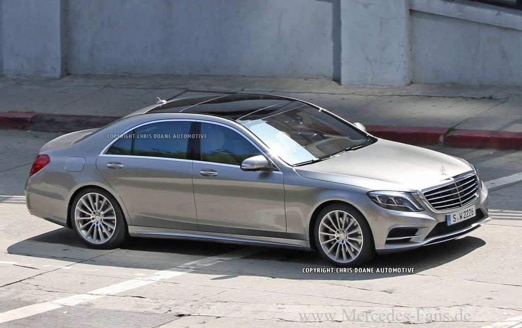 Ungetarnt erwischt: Mercedes S-Klasse 2014: Erste Fotos ...
