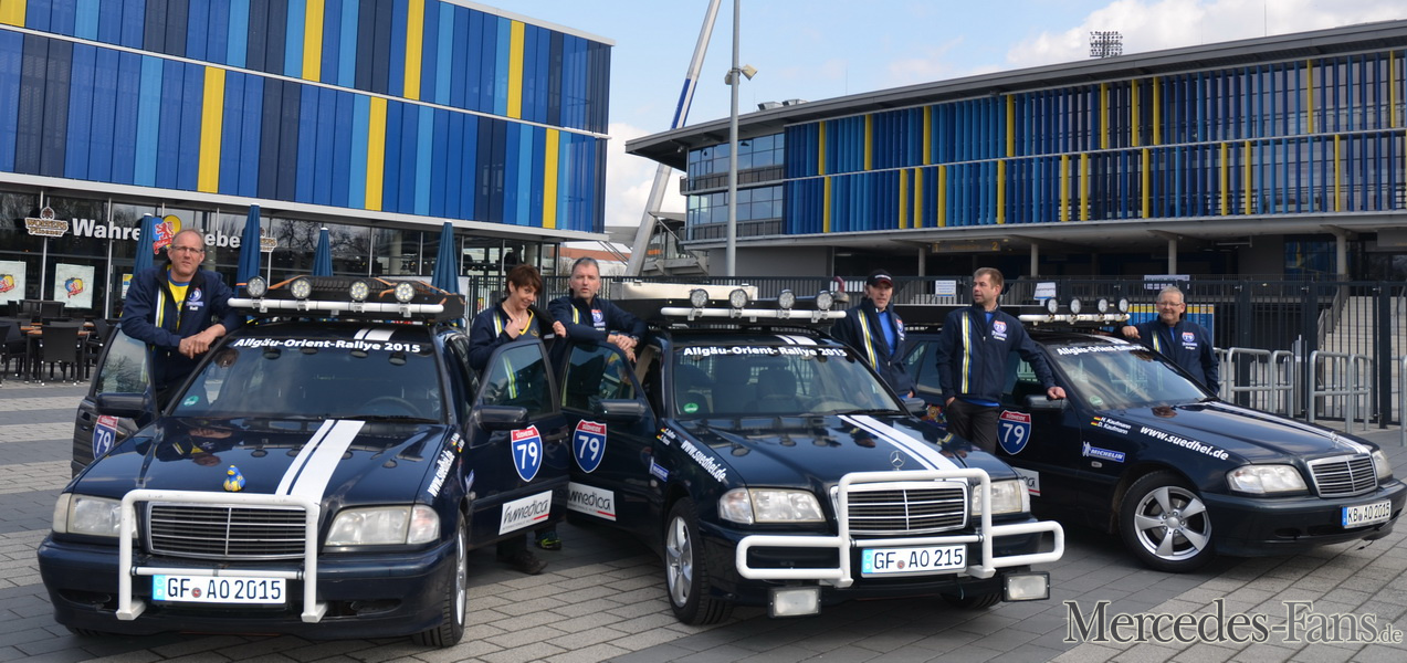 Mercedes-Benz W124 starten bei der Allgäu-Orient Rallye : Mit Mercedes ...