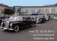 22.-25. Mai, Haltern am See: Jahrestreffen des Mercedes-Benz