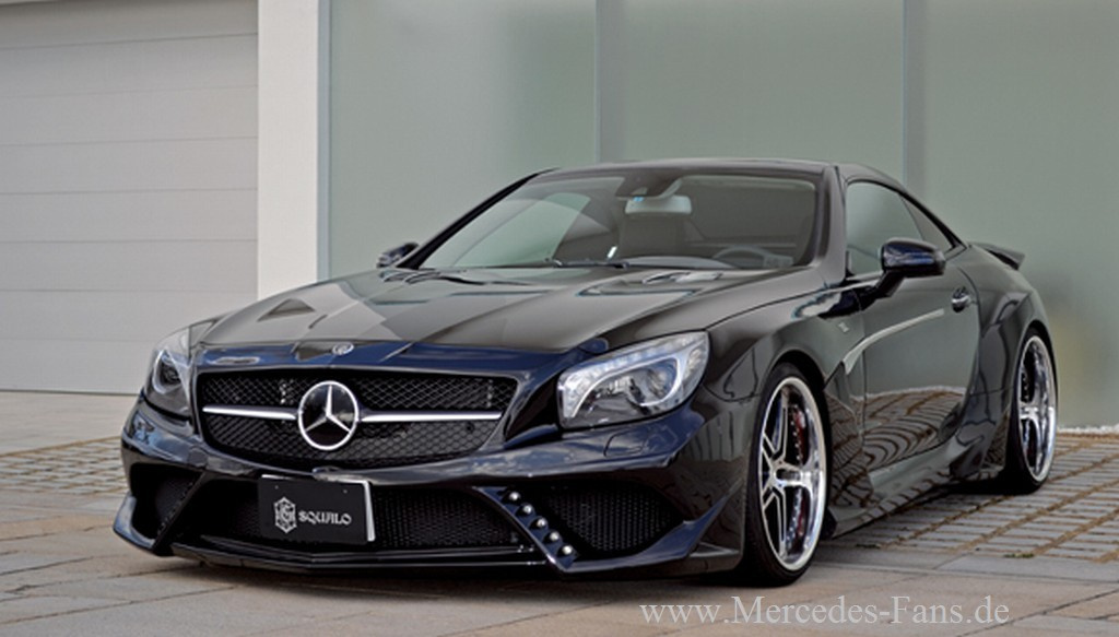 HaiLine Mercedes SL von Tuner Vitt Performance Mit dem Zubehör des japanischen Tuners schaut