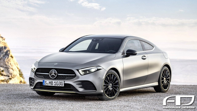 Mercedes A Klasse Modelle Von Morgen Rendering Mercedes