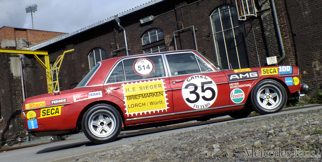 Die Rote Sau genießt ihren Legendenstatus: Mercedes-Benz 300 SEL AMG 6,8 – Nur etwas für harte ...