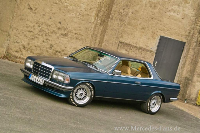 Voll Retro Mercedes 230ce W123 82er Coupe Im Sportlook