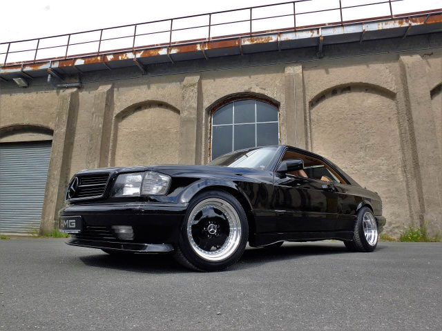 Mercedes Benz 500 Sec Amg Schwarz Breit Stark Der 82er 500 Sec Amg Ist Black Better Auto Der Woche Mercedes Fans Das Magazin Fur Mercedes Benz Enthusiasten