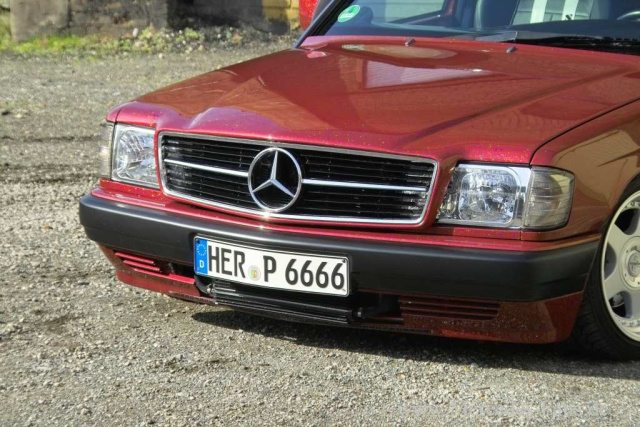 Mercedes sec haube mit grill w 201