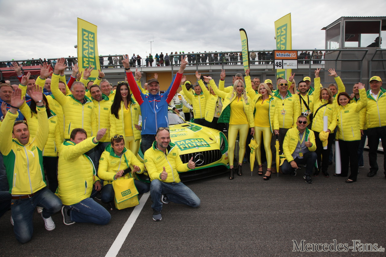 Das MANNFILTER Team HTP Motorsport beim ADAC GT Masters
