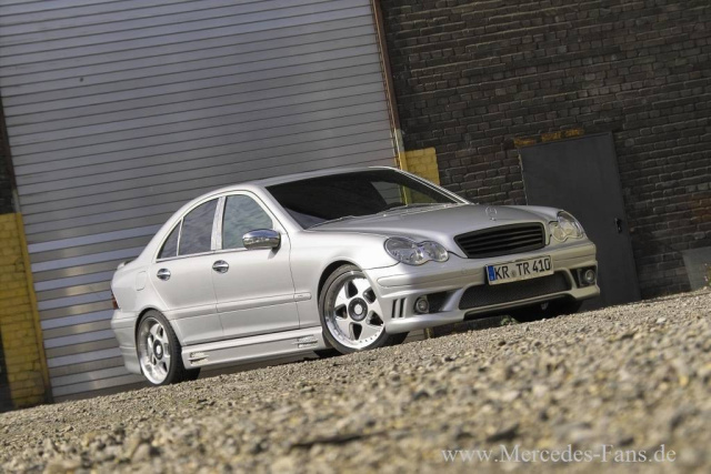 Stil & Sport am MercedesBenz W203 Mercedes Tuning mit