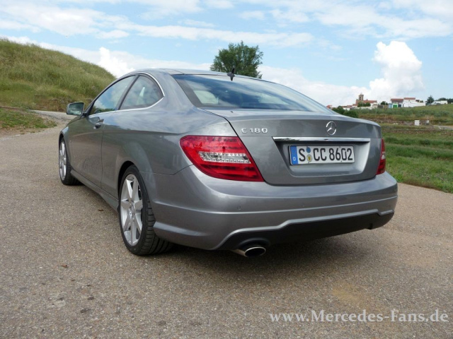 Fahrbericht Mercedes C Klasse Coupe C180 Die Einstiegsdroge