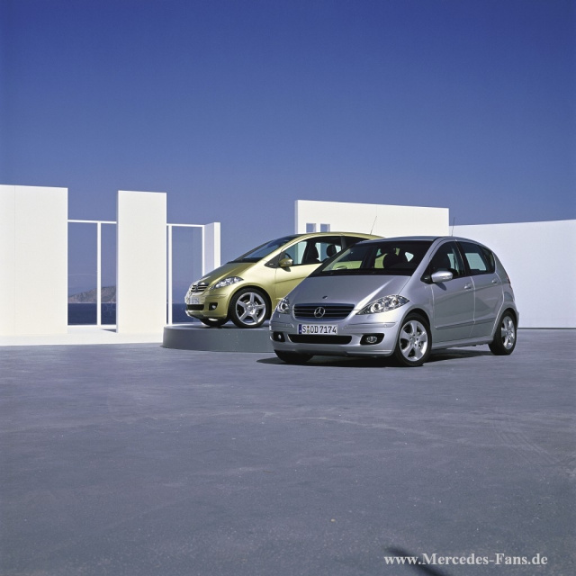 Mercedes-Benz A-class (W169), Technische Daten, Verbrauch, Maße