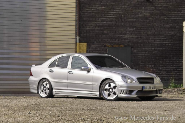 Stil & Sport am Mercedes-Benz W203: Mercedes Tuning mit