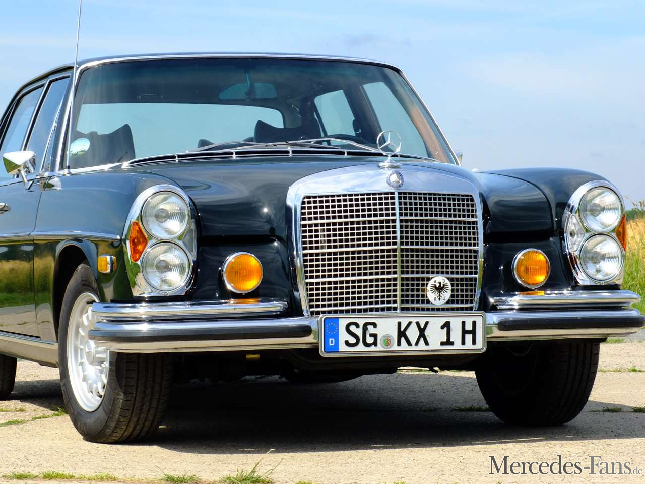 Mercedes 280 SEL back! W108 in USAAusführung kehrt heim