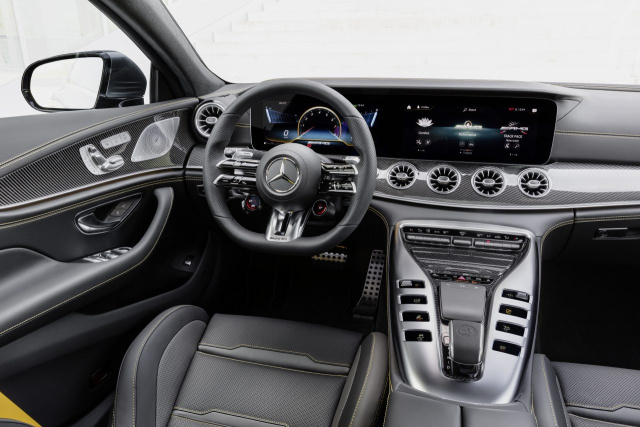 Einstiegsleisten AMG GT Night Paket Interieur Mercedes-AMG